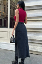 Kadın Bordo 3'lü Kolsuz Body