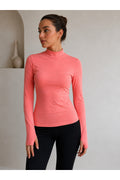 Kadın Şeker Pembe Parmak Detaylı Body