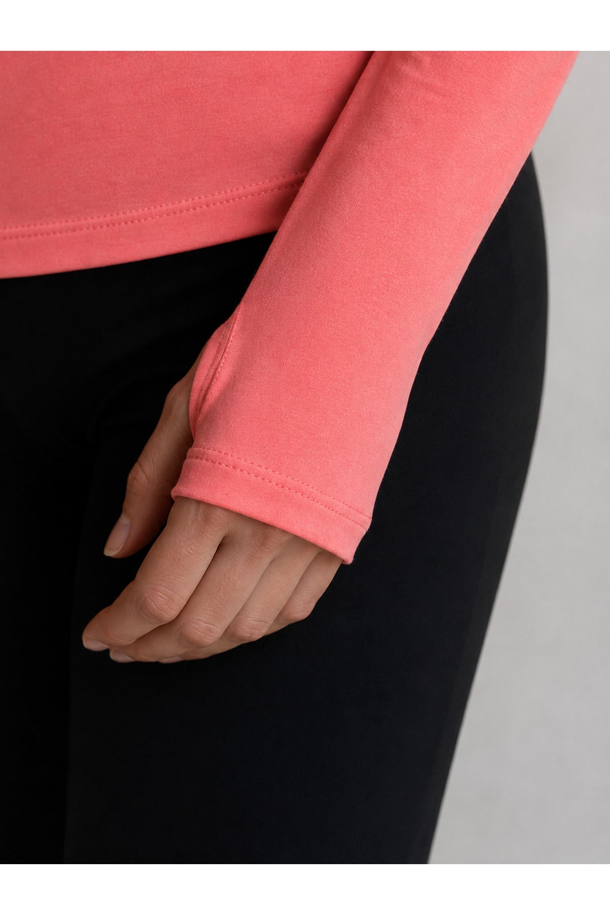 Kadın Şeker Pembe Parmak Detaylı Body